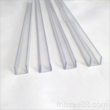 PVC prévenir la bande de joint en caoutchouc de porte en verre de la porte